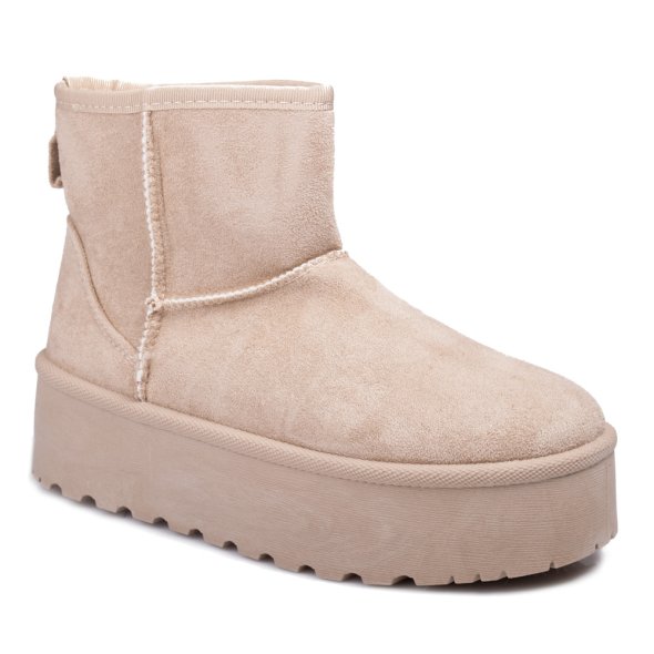 Γυναικείο Μποτάκι OX-23360 Beige