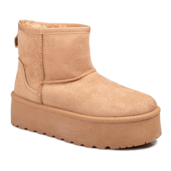 Γυναικείο Μποτάκι OX-23360 Camel