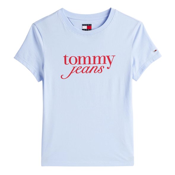 Tommy Hilfiger Γυναικείο T-Shirt DW0DW19447 C3Q Γαλάζιο