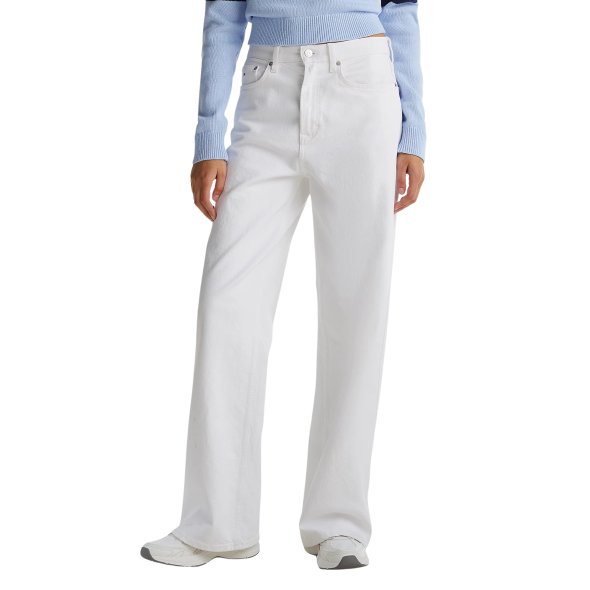 Tommy Hilfiger Γυναικείο Τζιν Παντελόνι DW0DW20219 1CE Λευκό