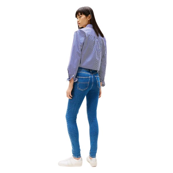 Tommy Hilfiger Γυναικείο Τζιν Παντελόνι DW0DW20220 1A5 Μπλε Skinny Fit