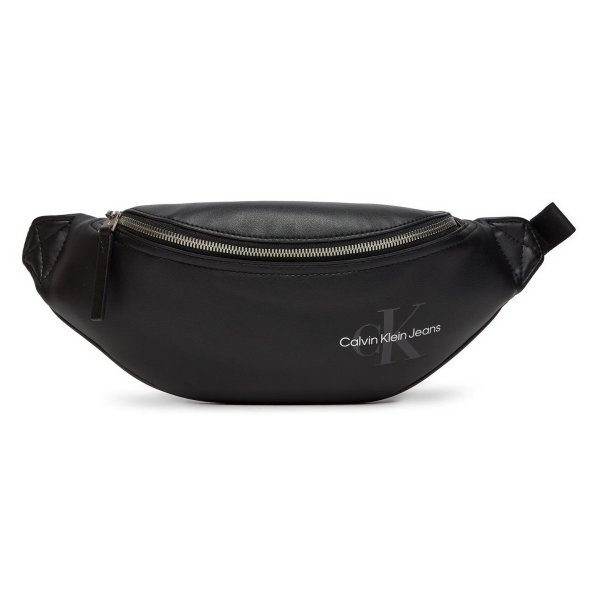 Calvin Klein Jeans Ανδρικό Τσαντάκι  Monogram Waistbag38 K50K512029 BEH Μαύρο