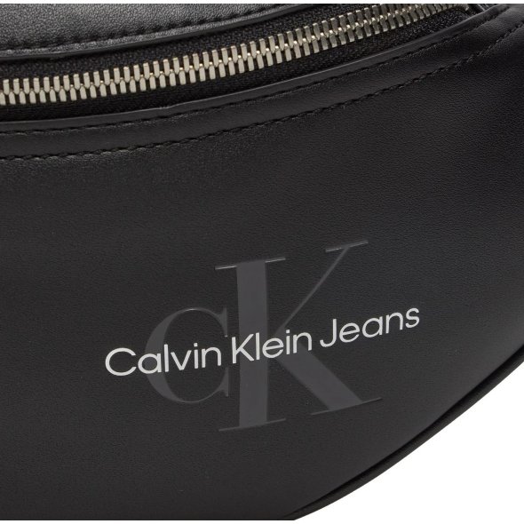 Calvin Klein Jeans Ανδρικό Τσαντάκι  Monogram Waistbag38 K50K512029 BEH Μαύρο