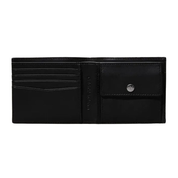 Calvin Klein Ανδρικό Δερμάτινο Πορτοφόλι K50K513179 BEH Μαύρο