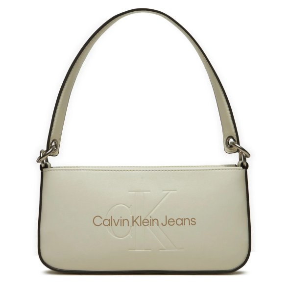 Calvin Klein Γυναικεία Τσάντα Sculpted Shoulder Pouch25 Mono K60K610679 YAS Μπεζ