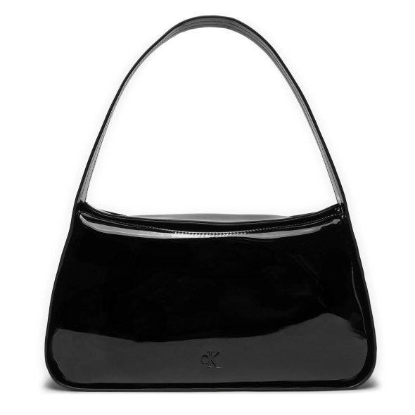 Calvin Klein Γυναικεία Τσάντα Block Shoulder Bag25 Patent K60K613045 BEH Μαύρο