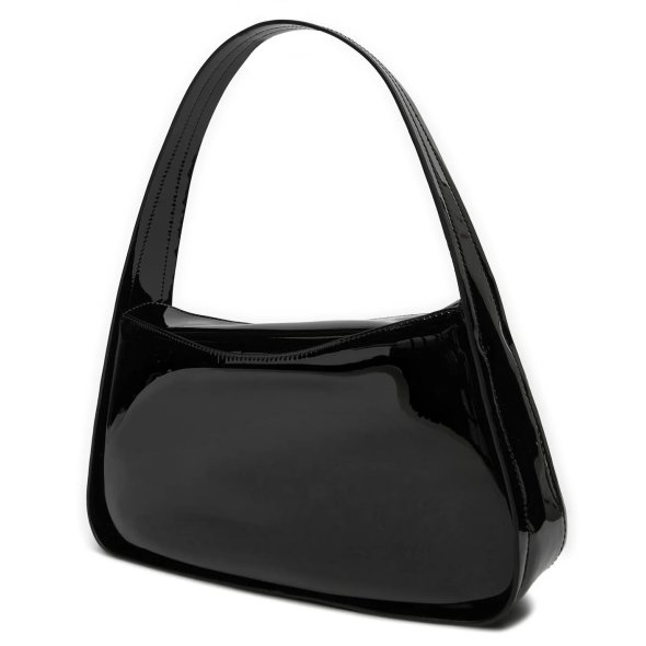 Calvin Klein Γυναικεία Τσάντα Block Shoulder Bag25 Patent K60K613045 BEH Μαύρο