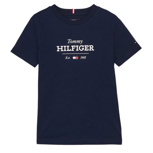 Tommy Hilfiger Παιδικό T-Shirt Για Αγόρια KB0KB09356 C1G Μπλε