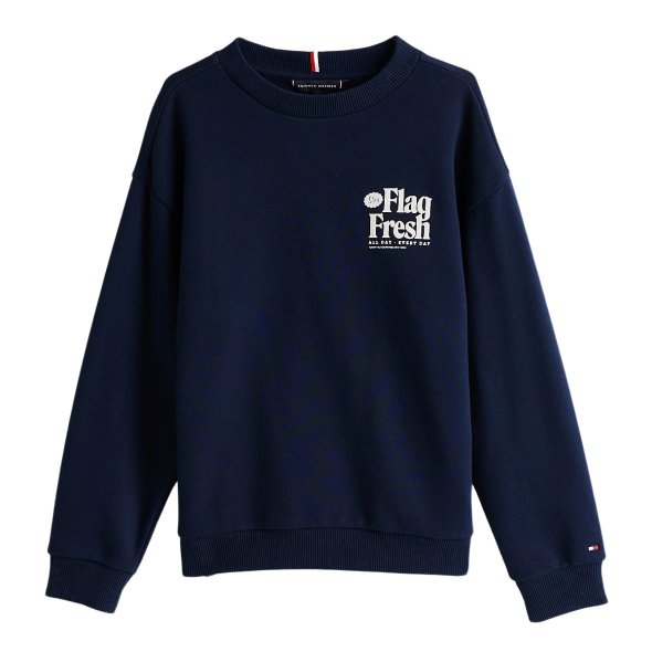Tommy Hilfiger Παιδική Μπλούζα Για Αγόρια KB0KB09596 C1G Μπλε