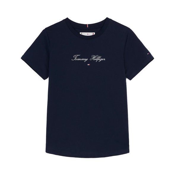 Tommy Hilfiger Παιδικό T-Shirt Για Κορίτσια KG0KG08298 C1G Μπλε