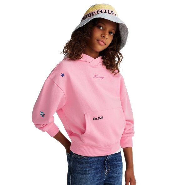 Tommy Hilfiger Παιδικό Φούτερ Για Κορίτσια KG0KG08327s TPF Ροζ