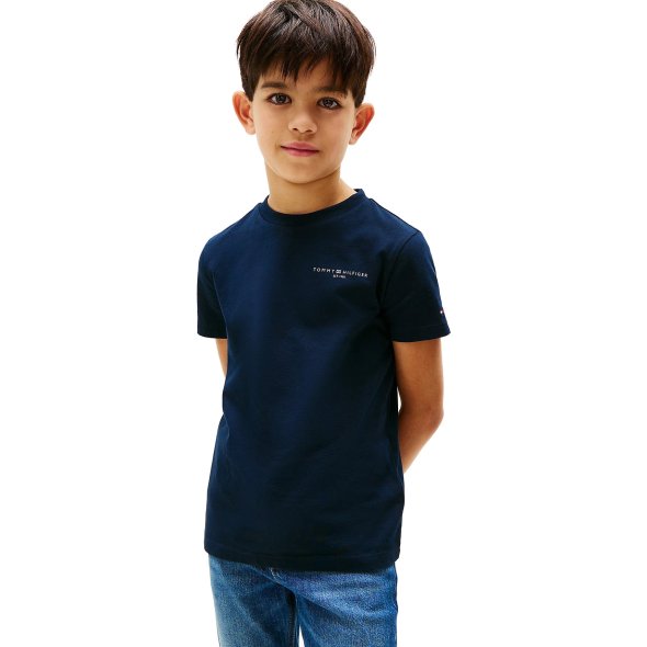 Tommy Hilfiger Παιδικό T-Shirt Για Αγόρια KS0KS00594 C1G Μπλε
