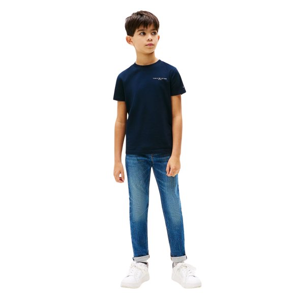 Tommy Hilfiger Παιδικό T-Shirt Για Αγόρια KS0KS00594 C1G Μπλε