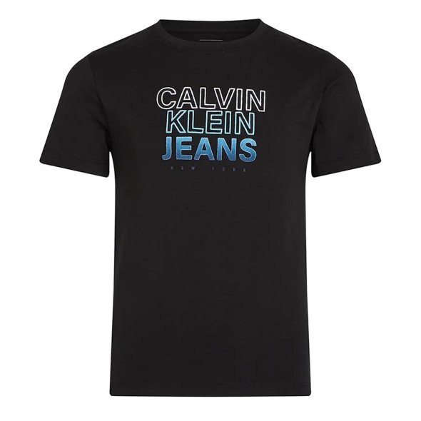 Calvin Klein Παιδικό T-Shirt IB0IB02362 BEH Μαύρο