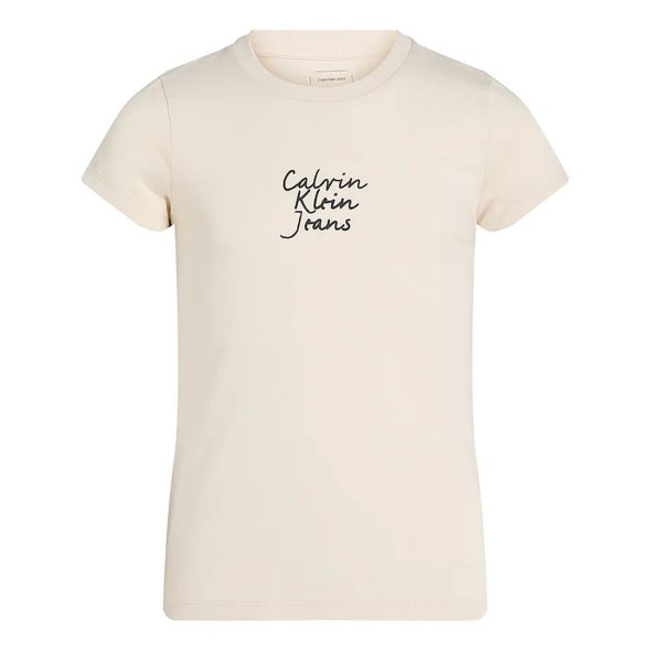 Calvin Klein Παιδικό T-Shirt IG0IG02805 CKS Μπεζ