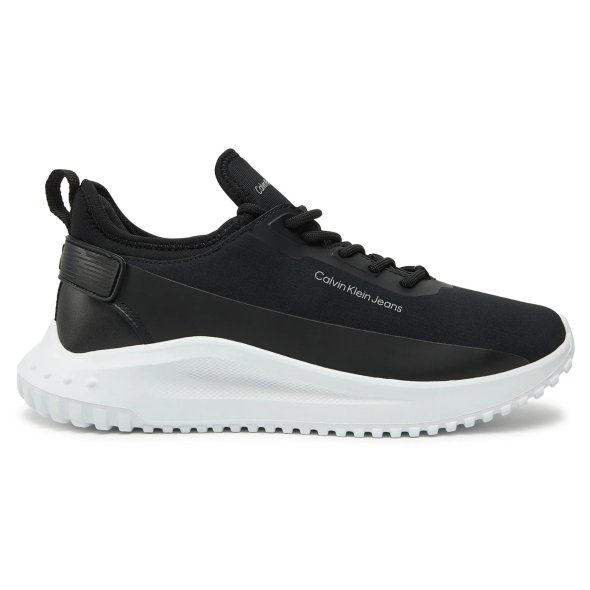 Calvin Klein Γυναικείο Sneaker Eva Runner Sock Hitech YW0YW01665 0GM Μαύρο