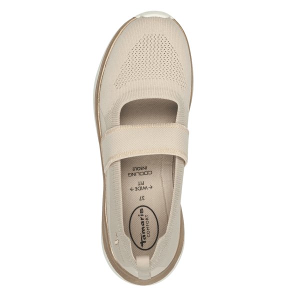 Tamaris COMFORT Γυναικείο Sneaker 8-82108-44 400 Μπεζ