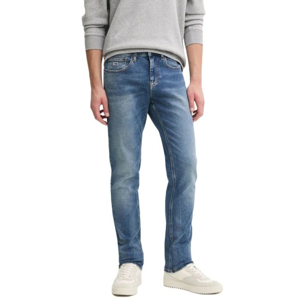 Tommy Hilfiger Ανδρικό Παντελόνι Scanton Slim Fit DM0DM20535 1A5 Μπλε