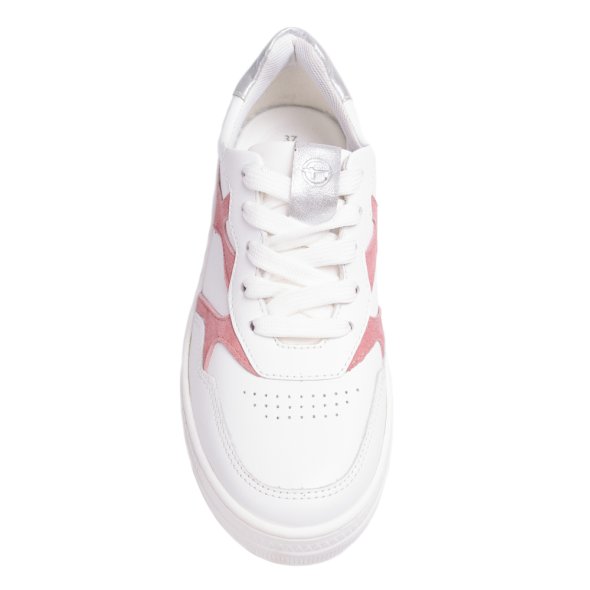 Tamaris Γυναικείο Δερμάτινο Sneaker 1-23707-44 596 Rose Comb