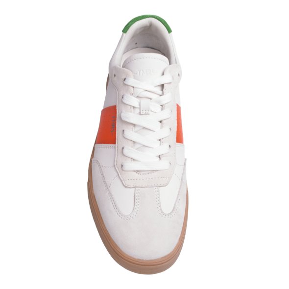 Tamaris Ανδρικό Δερμάτινο Sneaker 1-13608-44 160 White/Orange