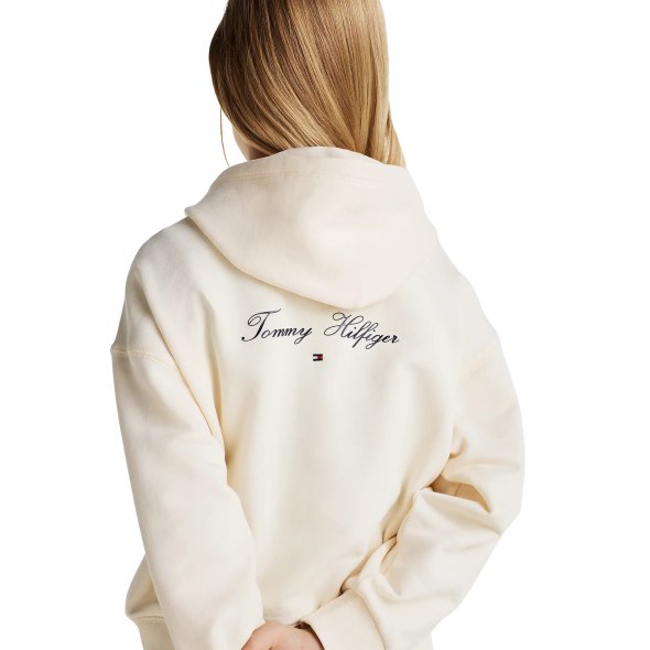 Tommy Hilfiger Kids Παιδική Ζακέτα Για Κορίτσια KG0KG08318 AEF Μπεζ