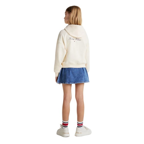 Tommy Hilfiger Kids Παιδική Ζακέτα Για Κορίτσια KG0KG08318 AEF Μπεζ