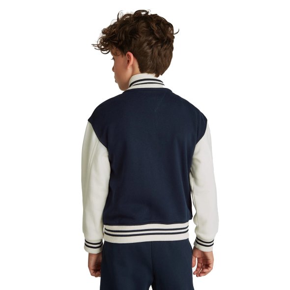 Tommy Hilfiger Kids Παιδική Unisex Ζακέτα KS0KS00624 C1G Μπλε