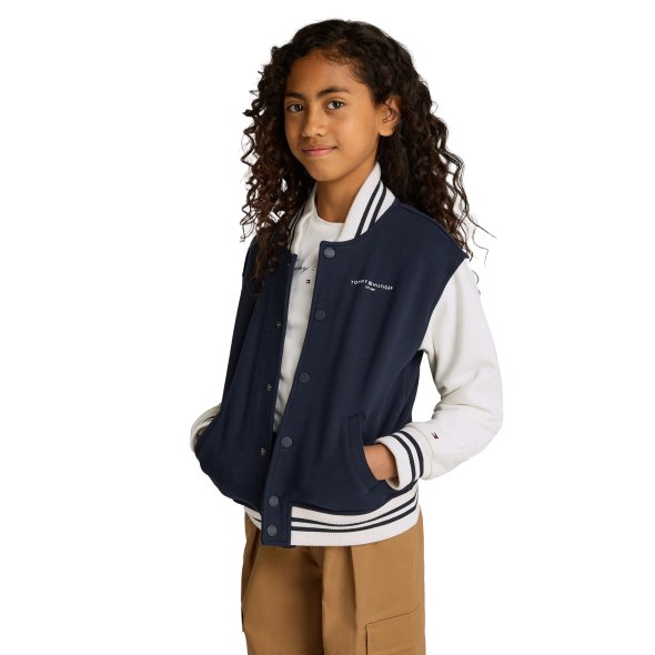 Tommy Hilfiger Kids Παιδική Unisex Ζακέτα KS0KS00624 C1G Μπλε