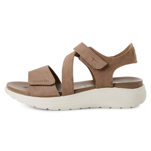 Tamaris Δερμάτινο Flat Sandal 1-28228-44 341 Τάουπε