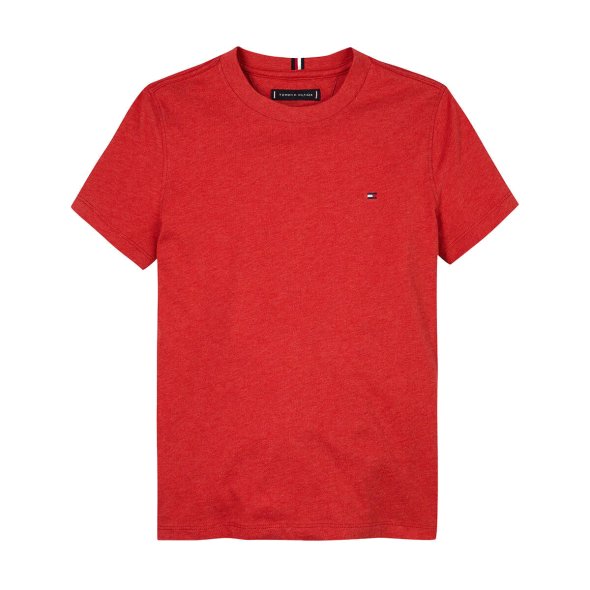 Tommy Hilfiger Παιδικό T-Shirt Για Αγόρια KB0KB06879 TTM Κόκκινο