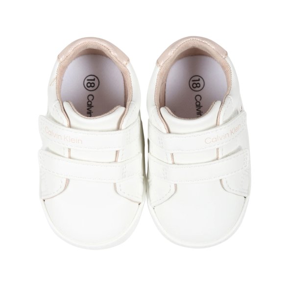 Calvin Klein Παπούτσια Αγκαλιάς V0A9-82005-1582 A704 Λευκό