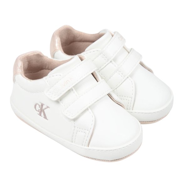 Calvin Klein Παπούτσια Αγκαλιάς V0A9-82005-1582 A704 Λευκό