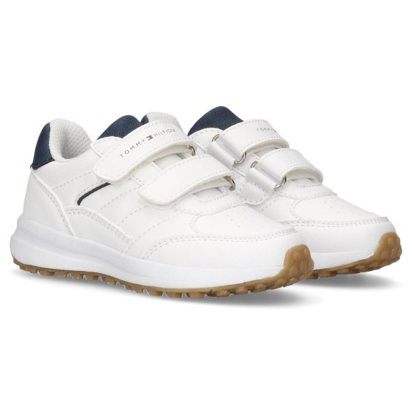 Tommy Hilfiger Παιδικό Sneaker T1X9-33871-1355s Λευκό