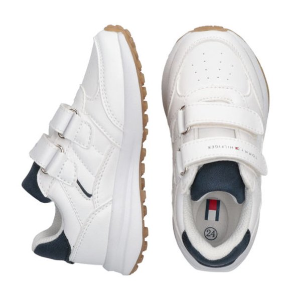 Tommy Hilfiger Παιδικό Sneaker T1X9-33871-1355s Λευκό