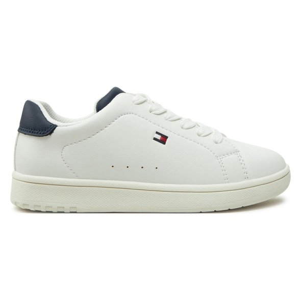 Tommy Hilfiger Παιδικό Sneaker T3X9-33848-1355s Λευκό