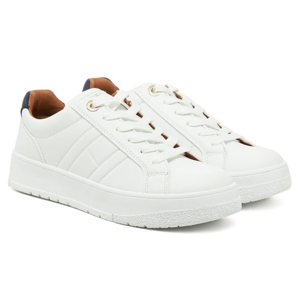 Tommy Hilfiger Παιδικό Sneaker T3X9-33857-1355s Λευκό