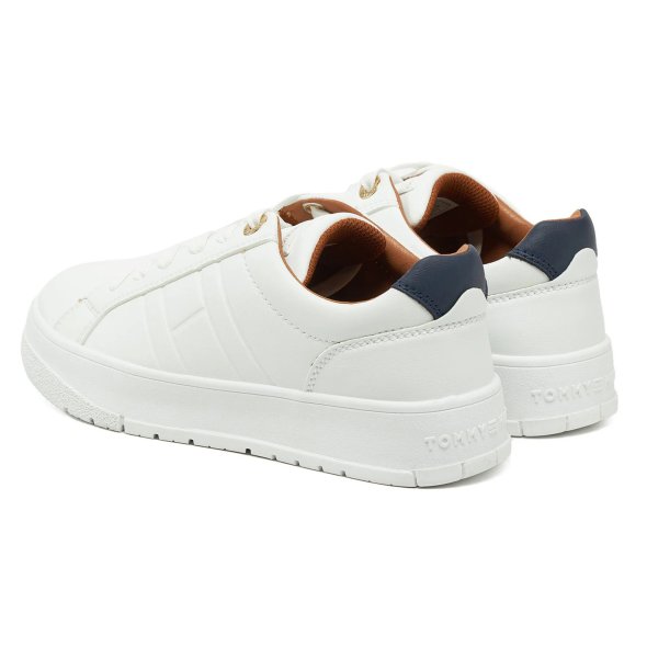 Tommy Hilfiger Παιδικό Sneaker T3X9-33857-1355s Λευκό