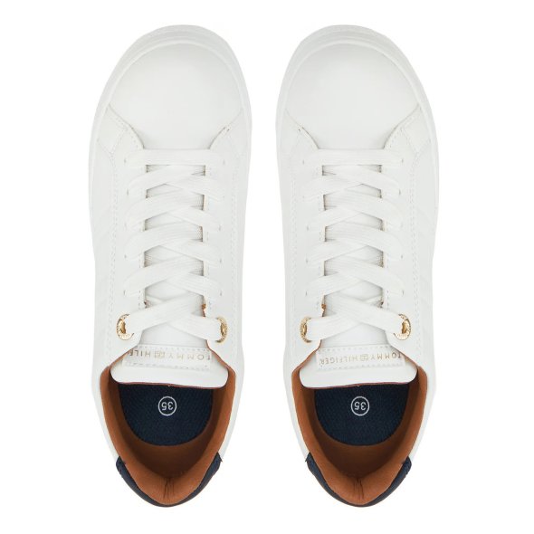 Tommy Hilfiger Παιδικό Sneaker T3X9-33857-1355s Λευκό