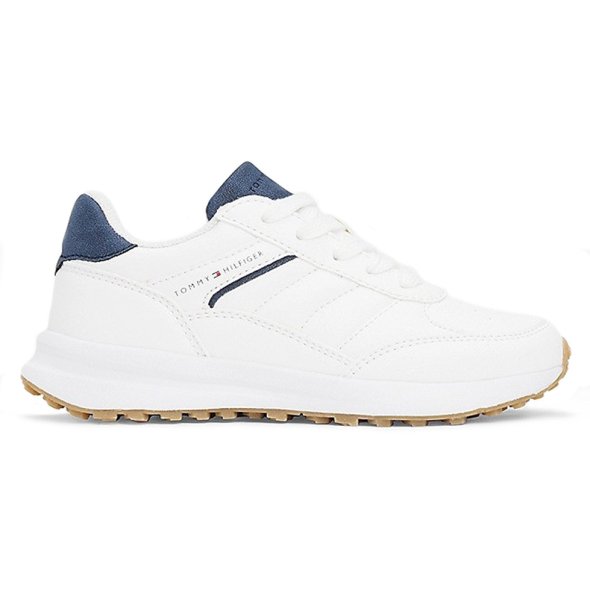 Tommy Hilfiger Παιδικό Sneaker T3X9-33873-1355 Λευκό