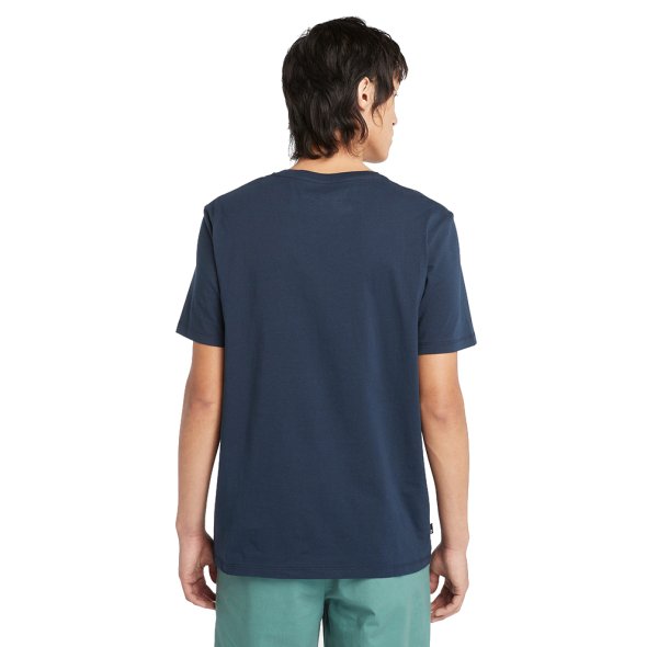 Timbeland Tree Logo Short Sleeve A2C2R Z02 Μπλε