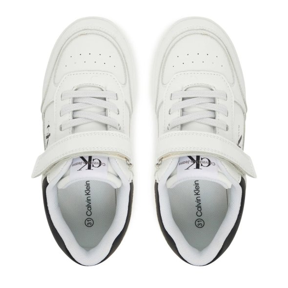 Calvin Klein Παιδικό Sneaker V1X9-82077-1355 Λευκό