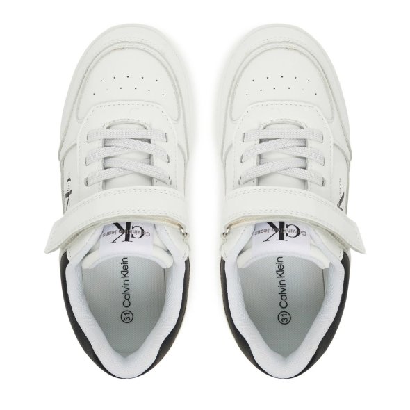 Calvin Klein Παιδικό Sneaker V1X9-82077-1355s Λευκό