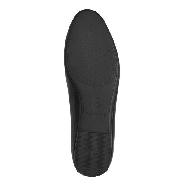 Tamaris Μπαλαρίνα 1-22108-42 020 Black Matt