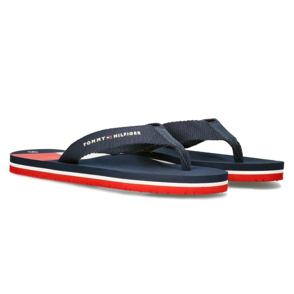 Tommy Hilfiger Flag Print Flip Flop T3X8-33908-0058 800 Μπλε