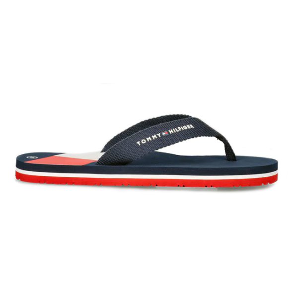 Tommy Hilfiger Flag Print Flip Flop T3X8-33908-0058s 800 Μπλε