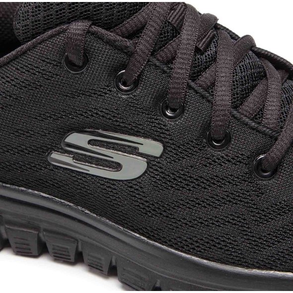 Skechers Get Connected 12615/BBK Μαύρο