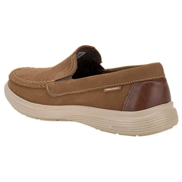 Pegada Ανδρικό Δερμάτινο Loafer 142201-07 Ταμπά