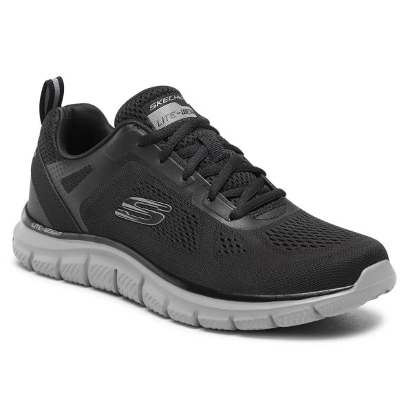 Skechers Αθλητικά Track Broader 232698/BKCC Μαύρο