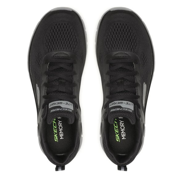 Skechers Αθλητικά Track Broader 232698/BKCC Μαύρο