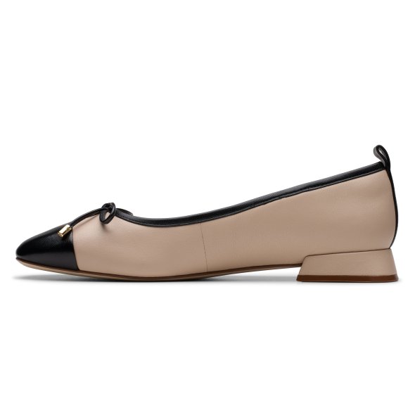 Clarks Μπαλαρίνα Ubree15 Poppy Sand Combi